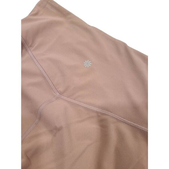 Athleta Compression Leggings Women Medium Pink Skinny Ultra High Rise Athleisure - Picture 6 of 6